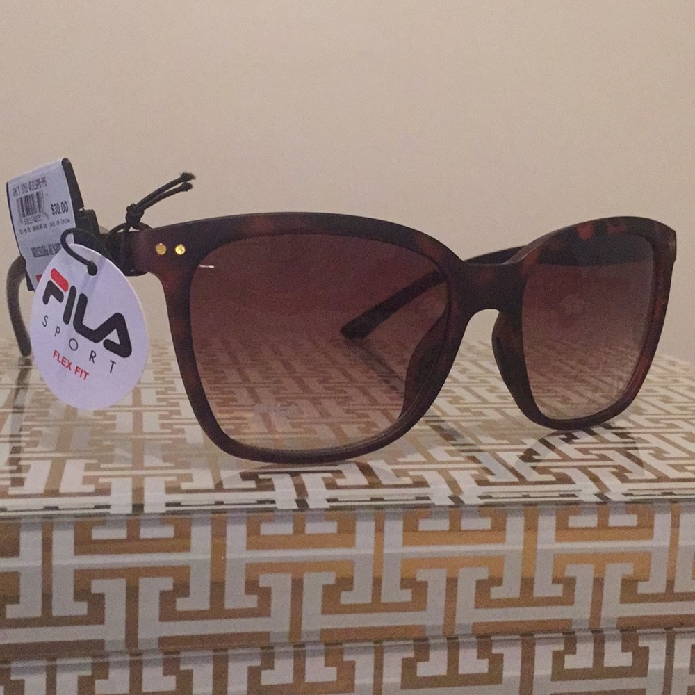 FILA Aviator Sunglasses TR90 Flexible Lightweight
